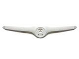 for Superb II - front upper grille lid - painted in original Skoda colour CANDY WHITE (F9E)