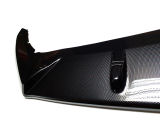 for Superb III Facelift 2020+ front bumper DTM spoiler - V2 - CARBON LOOK
