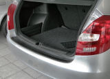 for Fabia II Combi - ABS plastic rear bumper upper skirt - protection panel