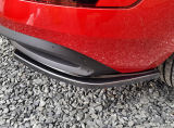 for Scala - ABS plastic DTM rear bumper corner spoilers - CARBON look