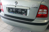 pour Octavia I 01+ panneau de protection du pare-chocs arrière en plastique ABS - Martinek Auto