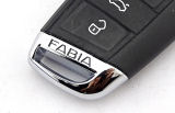 til Fabia III - nøglebund i krom endespids i RS6-stil - FABIA