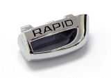 for Rapid - key bottom chrome endtip RS6 style - for Rapid