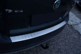Skoda Yeti 09-13 - STAINLESS STEEL rear bumper protective panel KI-R - BRUSHED