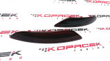 Yeti 09-13 - γνήσιο σετ ανακλαστήρων πίσω προφυλακτήρα Skoda - MONTE CARLO σκούρο
