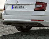 Octavia III Facelift 17-20 - genuine Skoda rear bumper diffusor DYNAMIC PLUS - TOW HOOK version
Click to view details.