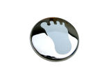 Yeti - stainless steel CHROME rear emblem cover MONSTER FOOTSTEP V3 WHITE
Click to view details.