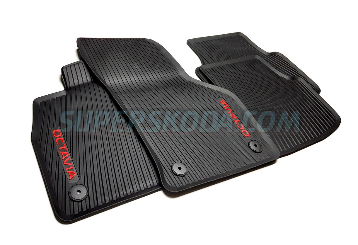 Skoda Fabia, Karoq car accessories floor mats original