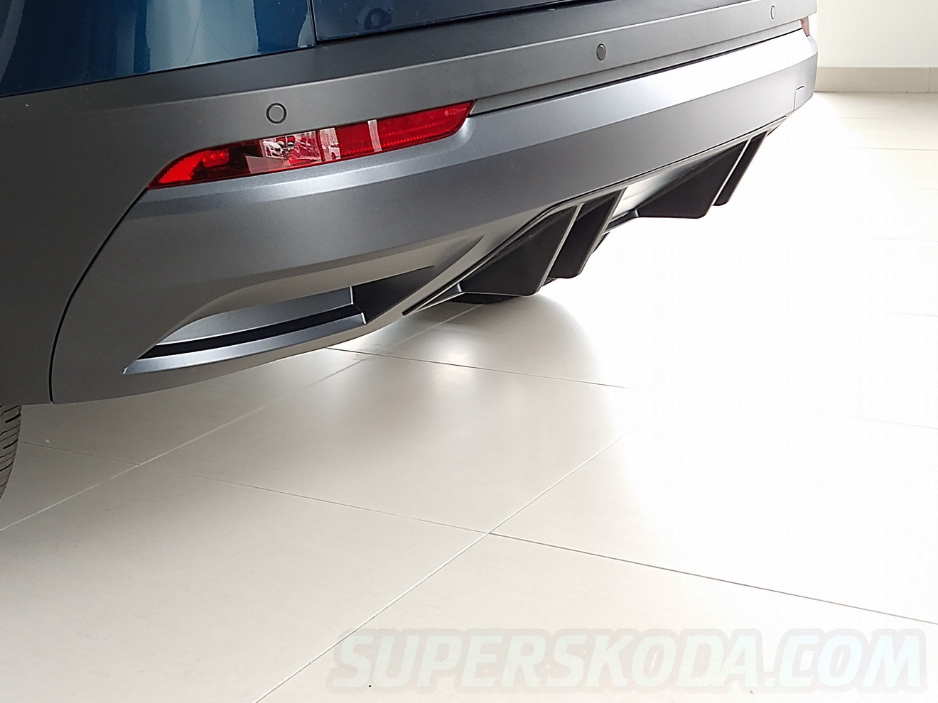 Skoda karoq clearance rear bumper