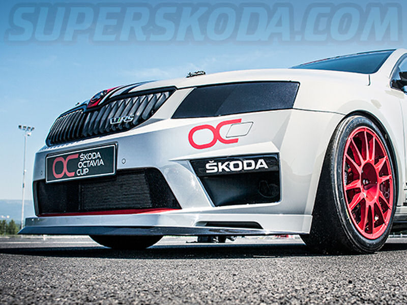 Cup Frontspoilerlippe für Skoda Octavia RS 1Z