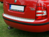 voor Fabia I Combi/Sedan - ABS kunststof bovenrand achterbumper