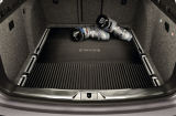 Superb II Combi - kuminen tavaratilan matto (autot, joissa on alumiinikiskot tai tavaratilan välipohja).