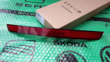 Superb III - originele Skoda achterbumper reflector - RECHTS