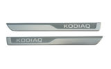 Kodiaq - belső küszöbök, eredeti Skoda Auto,a.s. - széria - HÁTTÉR