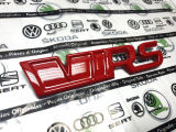 Emblem for the rear trunk - from the 2020 Kodiaq RS - painted in original Skoda CORRIDA RED (F3K)