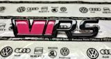 Emblema per il bagagliaio posteriore - dal 2020 per Kodiaq RS - MONTE CARLO BLACK (F9R)-LADIES PINK EDITION