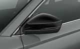 Karoq - original Skoda mirror shell caps (full replacement) - SPORTLINE black version