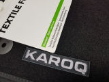 Karoq - originele Skoda Auto, a.s. textiel vloermatten STANDAARD - RHD