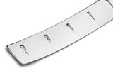 for Octavia III Combi - rear bumper protective panel on OEM design - CHROME STAINLESS STEEL