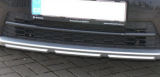 Yeti facelift CITY 14+ OEM Skoda első lökhárító középső fedele - BLACK LINE