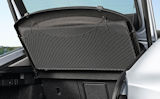 Enyaq Coupe - oryginalny system moskitier Skody pod półką bagażnika