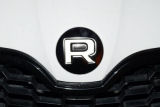 Rapid - stainless steel emblem cover R-LINE - REFLECTIVE WHITE