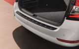 Fabia III Combi Facelift - eredeti Skoda hátsó lökhárító védőlemez - FÉNYES FEKETE