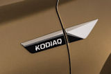Kodiaq - zestaw emblematów przedniego błotnika bocznego Kodiaq GT