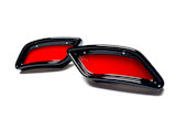 dla Kodiaq - oryginalne spojlery wydechowe Martinek - RS - RS230 BLACK - GLOWING RED