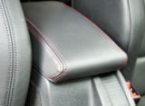 Yeti - leather cover for JumboBox - RED stitch