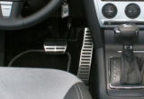 Octavia II 04-13 - original Skoda Auto,a.s. RS pedals for AUTOMATIC transmission - LHD