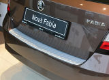 voor Fabia III hatchback - achterbumper beschermplaat Martinek Auto - ALU LOOK