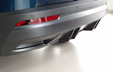 for Karoq - rear bumper center diffusor Martinek Auto - BASIC