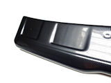 for Kodiaq RS - rear bumper central diffusor V1 - CARBON look
