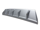 per Kodiaq RS - Diffusore centrale del paraurti posteriore Martinek Auto - V3 - ALU LOOK