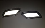 dla Kodiaq - oryginalne spojlery wydechowe Martinek RS STYLE - ALU - WHITE REFLEX GLOWING