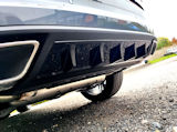 for Kodiaq RS Facelift 2021+ rear bumper central diffusor Martinek Auto - V3 - GLOSSY BLACK