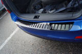 for Octavia III Combi - rear bumper protective panel - Martinek Auto - GLOSSY BLACK