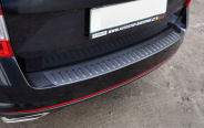 for Octavia III RS Combi - rear bumper protective panel BASIC BLACK - Martinek Auto