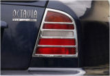 για Octavia 97-00 - CHROME καλύμματα πίσω φώτων
