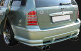 voor Octavia Combi 01-07 facelift - achterbumper spoiler DTM