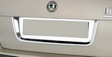 for Octavia II - rear licence plate external frame ABS DYNAMIC