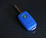 per Octavia II 04-12 - custodia protettiva in silicone per la chiave OEM - VRS BLUE - RS