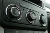 Octavia II Facelift 09-12 - bliksem chromen buitenste ringen voor MANUAL clima regeling