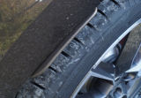 Kodiaq - original Skoda rear fender/bumper dirt/mud protection panels - FRONT