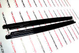 Octavia III - ABS-muoviset sivuhelmat DTM V3X - GLOSSY BLACK - kiiltävä musta