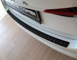voor Octavia IV Combi - achterbumperbeschermplaat van Martinek Auto - GLOSSY BLACK