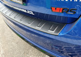 per Octavia IV RS Limousine - pannello di protezione del paraurti posteriore di Martinek Auto - NERO DI BASE
