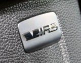 voor Octavia II - RS facelift badge voor de 3-spaaks stuurwielen