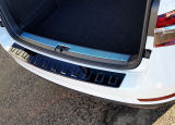 Superb III Combi Facelift 2019+ hátsó lökhárító védőpanel a Martinek Auto-tól - FÉNYES FEKETE